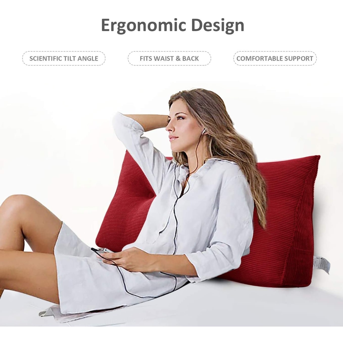 Corduroy discount reading pillow
