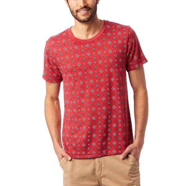 Shop Alternative Apparel Men S Printed Eco Jersey Crew T Shirt