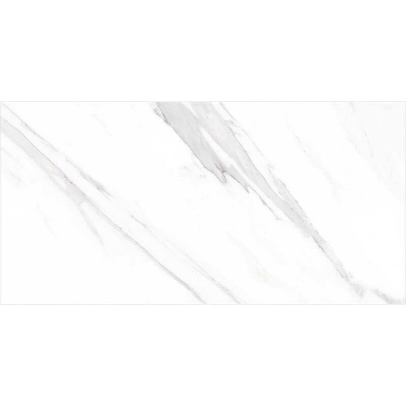 The Tile Life Delaney 24x48 Blanco Marble Look Porcelain Floor & Wall Tile