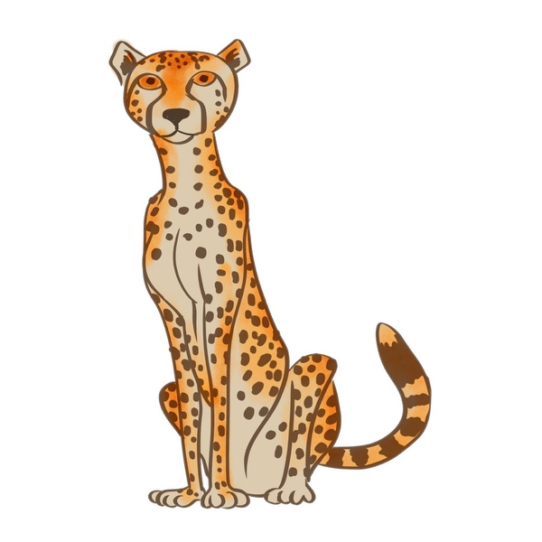 Cheetah Cartoon - Carinewbi