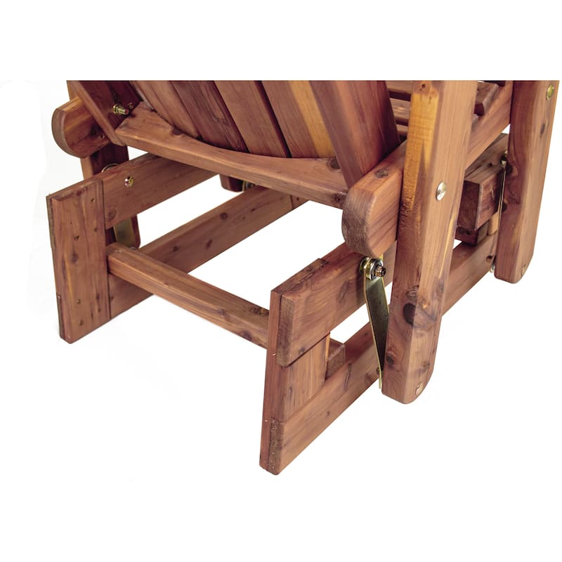American Furniture Classics Model MM102 23" CEDAR ADIRONDACK Glider