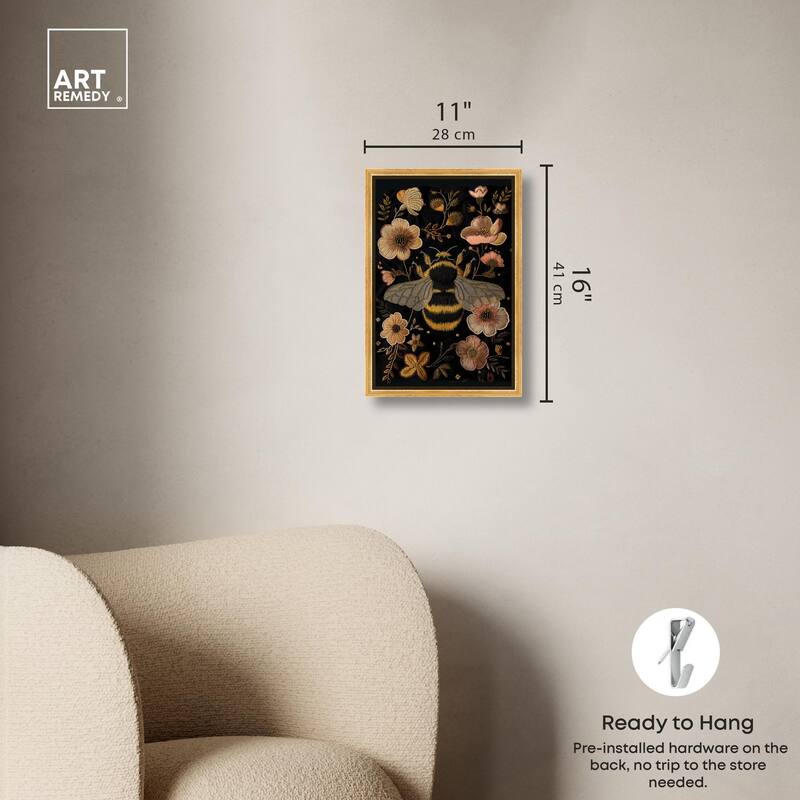 Honeyed Herald II Canvas by Art Remedy