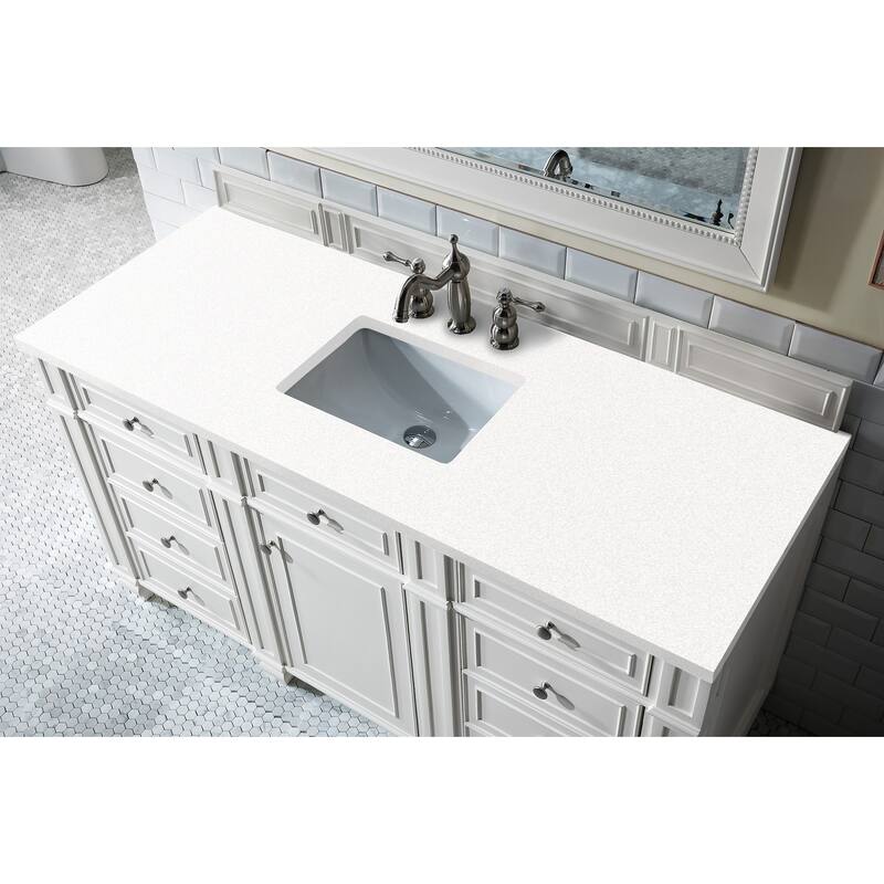James Martin Vanities 157-V60S-3WZ Bristol 60" Free Standing Single