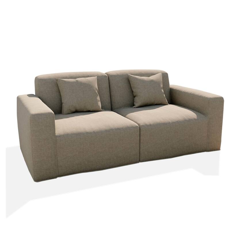 No Assembly Couch Outdoor Patio Modular Sofa