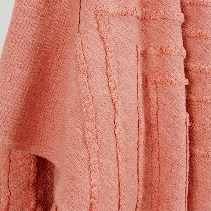 Rizzy Home Geometric Textured Cotton Throw