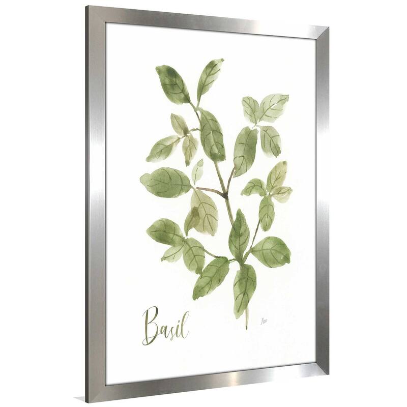 "Herb Basil" by Nan Print on Acrylic
