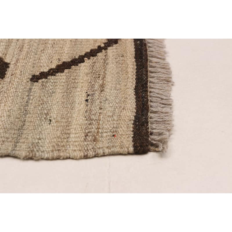 Sivas Khaki Kilim 5'1" x 6'9" - 5'1 x 6'9
