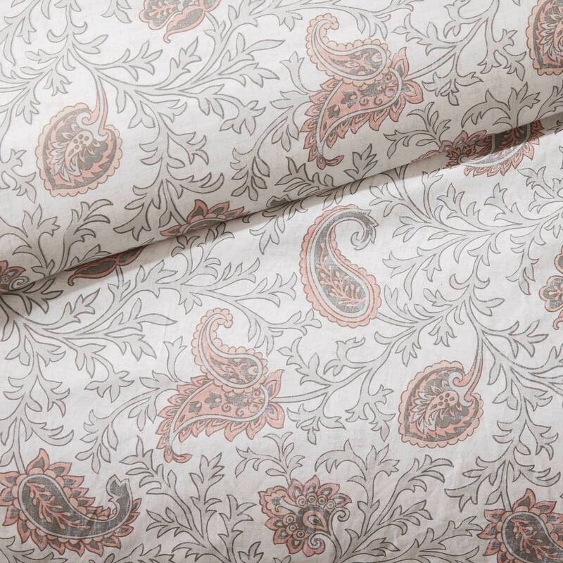 Madison Park Vanessa 9 Piece Cotton Percale Comforter Set