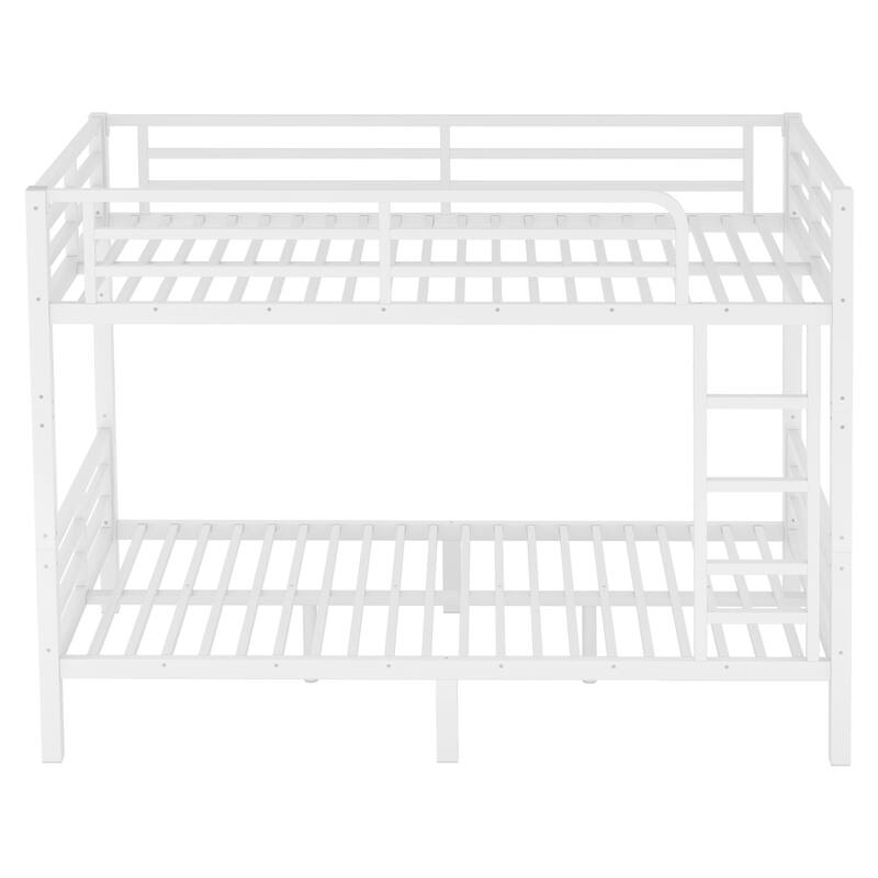 Metal Bunk Bed for Teens and Adults White Space Saving Noise Reduction
