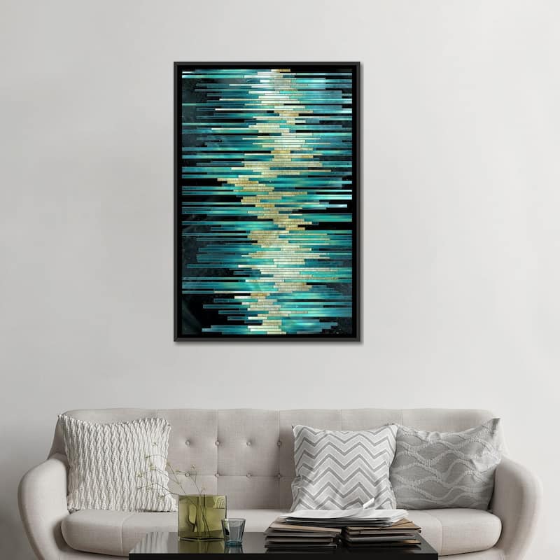 iCanvas "Spirit With Mechanism" by 5by5collective Framed Canvas Print