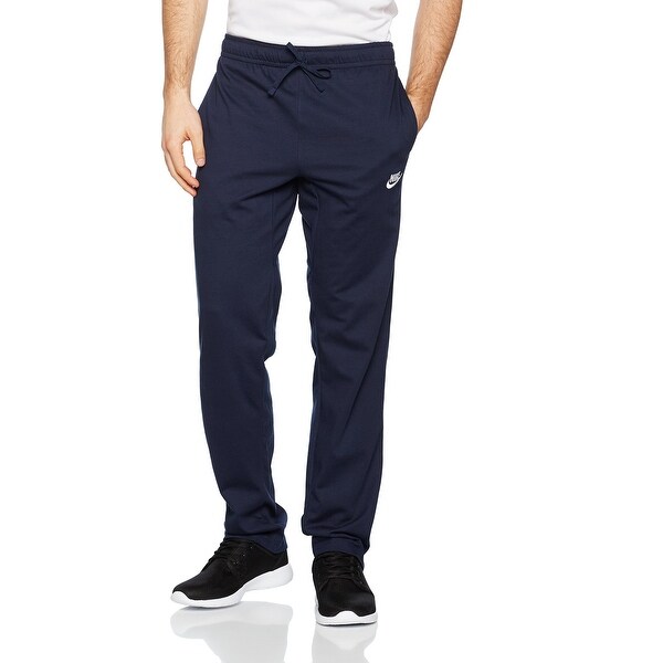 navy blue nike sweat pants