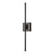 preview thumbnail 109 of 119, 1-Light Black/ Gold/ Nickel Modern Long Linear Strip Wall Sconce Dimmable LED Bathroom Vanity Light