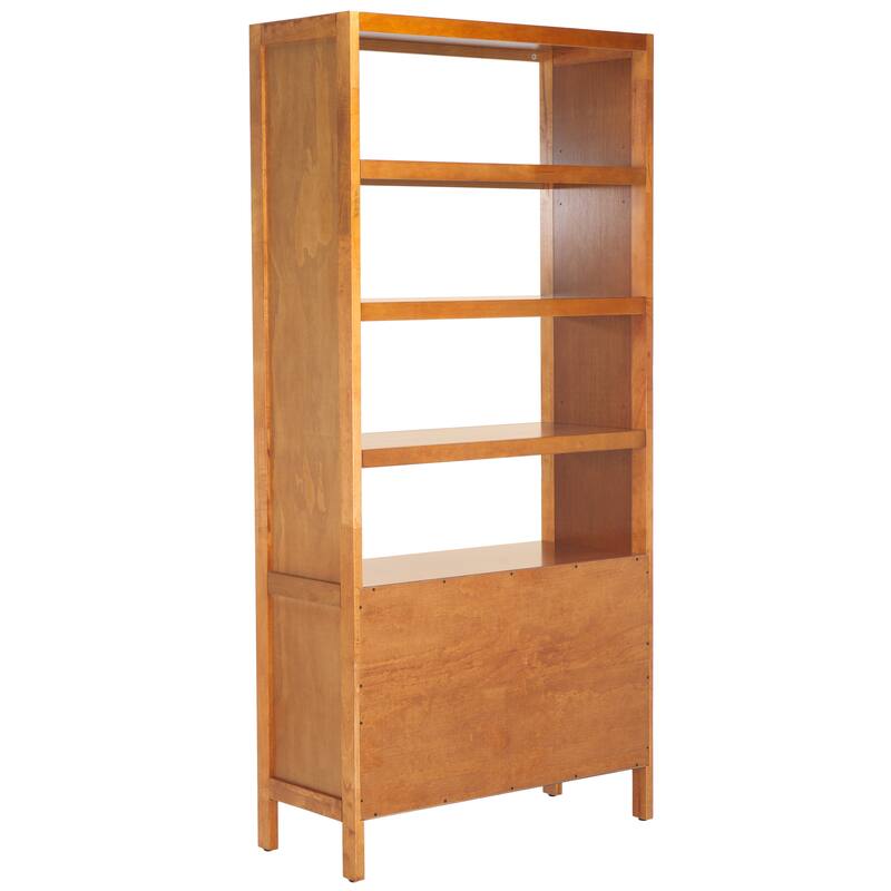 SEI Furniture Mainebury Bookcase Storage Shelf - 35"W x 16"D x 74"H