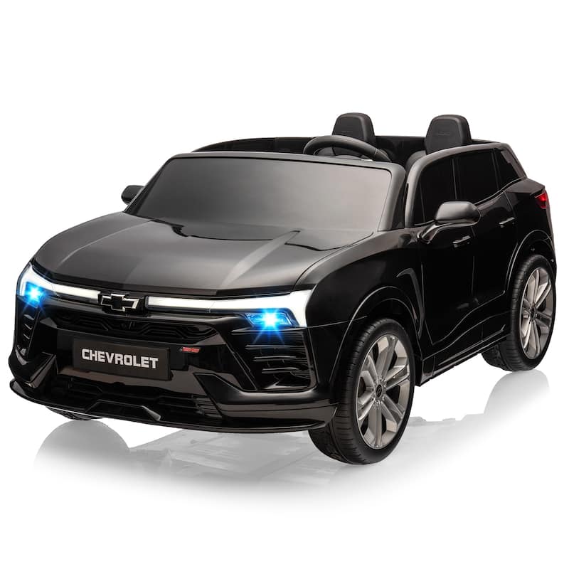 24V 2-Seater SUV Licensed Chevrolet Blazer Ride On Toy - Black
