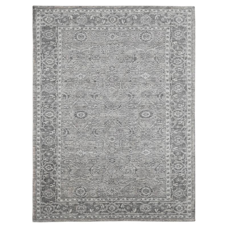 HomeRoots Medallion Traditional Rectangle Area Rug