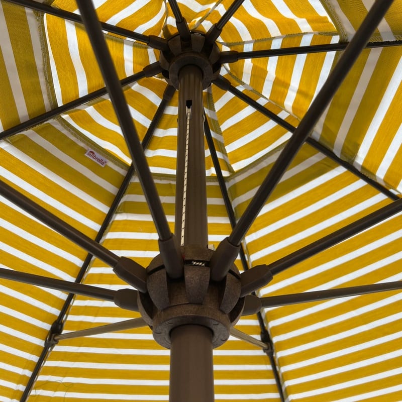 Tropishade 9' Market Umbrella with Sunbrella 58034 Shore Citron