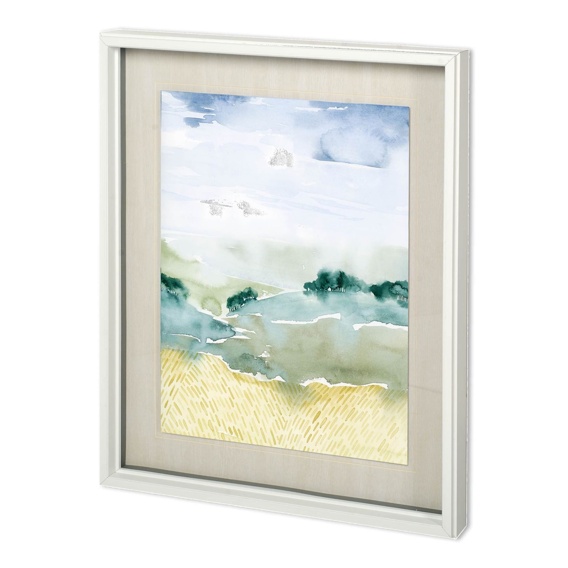 Custom Mountain Vale II by Grace Popp a Framed Art Print Matted under Glass