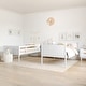preview thumbnail 4 of 68, Convertible Solid Wood Bunk Bed Frame for Kids with Ladder, No Box Spring Needed