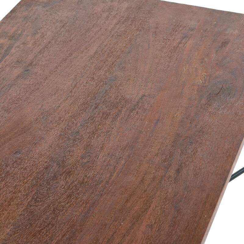 Wood and Metal Coffee Table