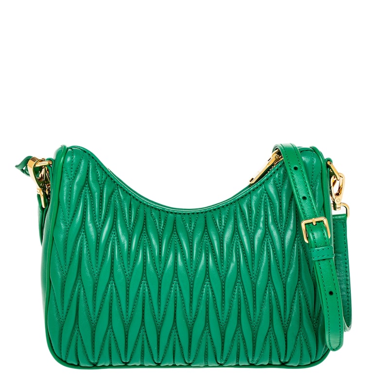 Miu Miu Matelassé Nappa Leather Shoulder Bag