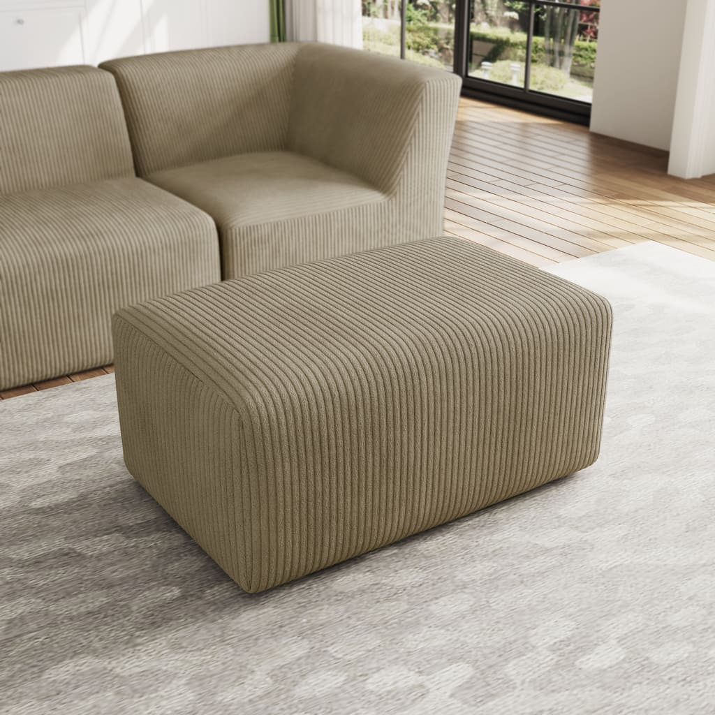DREAMSIDEA Rectangular Oversized Accent Ottoman