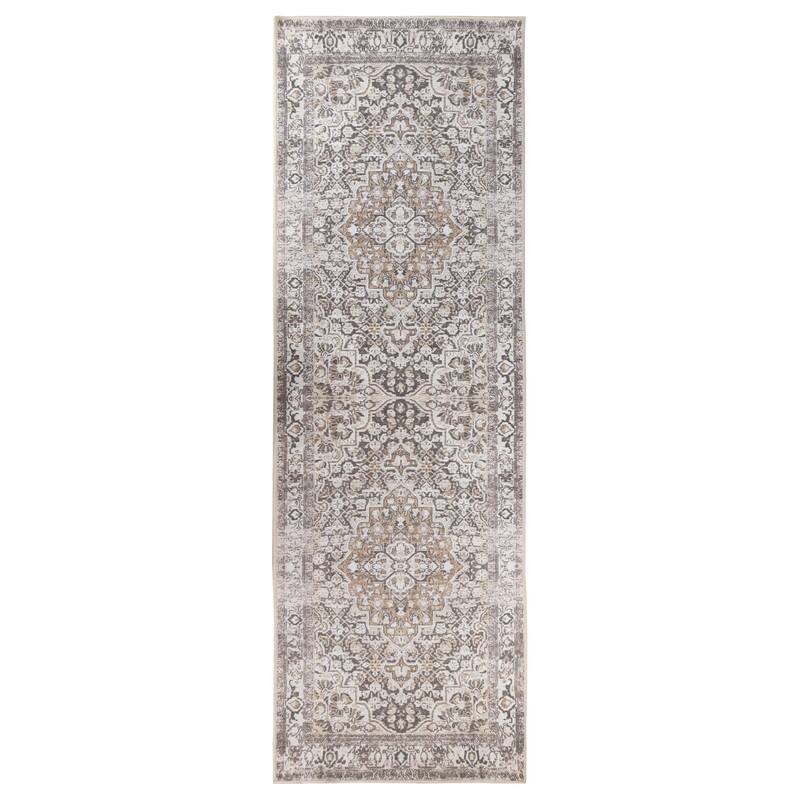 Superior Elodie Bohemian Geometric Floral Medallion Indoor Area Rug