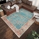 preview thumbnail 9 of 39, Addison Sterling Distressed Border Power Loomed Area Rug