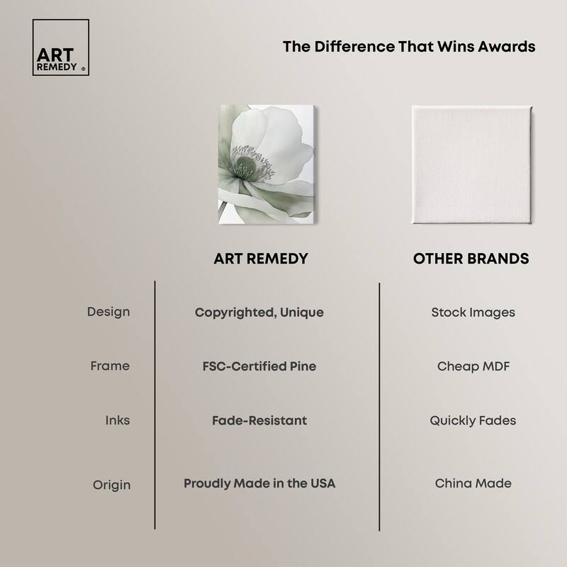 Delicate Stamen I Canvas by Art Remedy, Gallery Wrapped