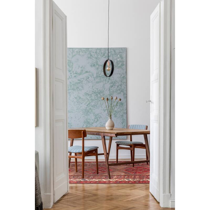 ECARPETGALLERY Hand-knotted Konya Anatolian Red Wool Rug - 3'8 x 10'4