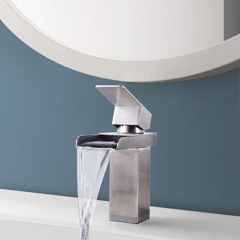 Topcraft Single Handle Waterfall Bathroom Faucet