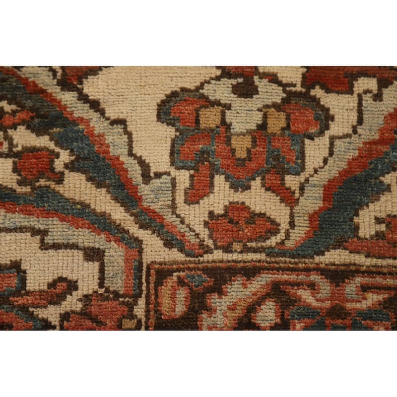 Vegetable Dye Bakhtiari Persian Rug Handmade Wool Carpet - 10'7" x 17'7"