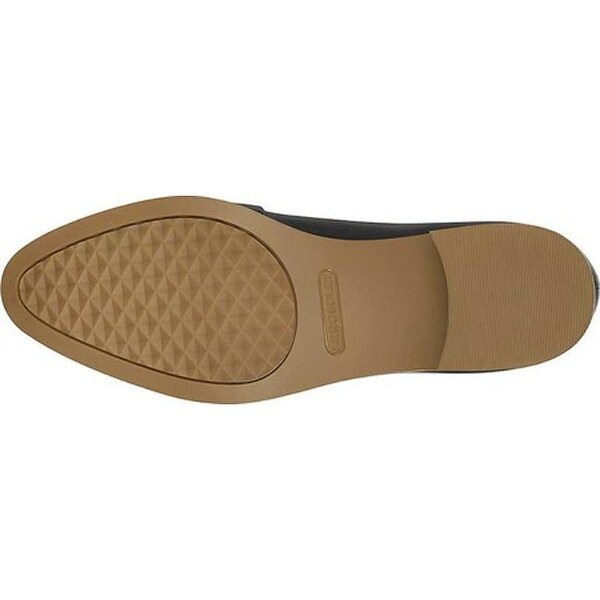 aerosoles loafers black leather