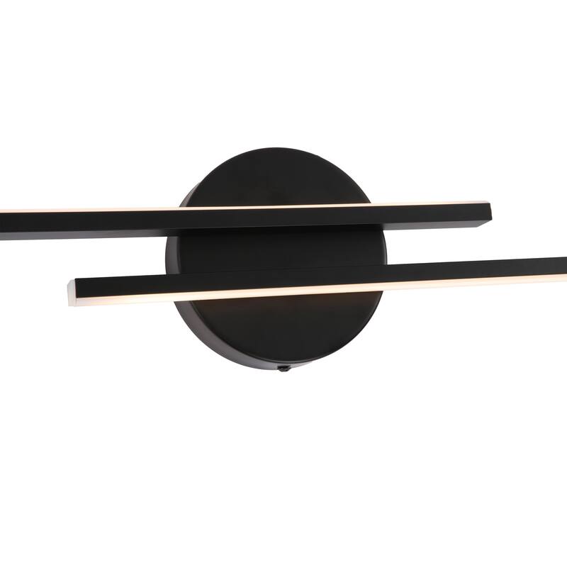 2-PACK Modern Dimmable Metal LED Bathroom Vanity Light