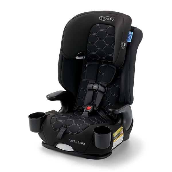 slide 2 of 6, Graco Nautilus 2.0 LX ft InRight LATCH 3-in-1 Harness Booster Car Seat - N/A
