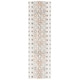 preview thumbnail 6 of 7, SAFAVIEH Hand-Knotted Casablanca Neelie Boho Tribal Wool Rug 2'3" x 8' Runner - Ivory/Rust - Runner