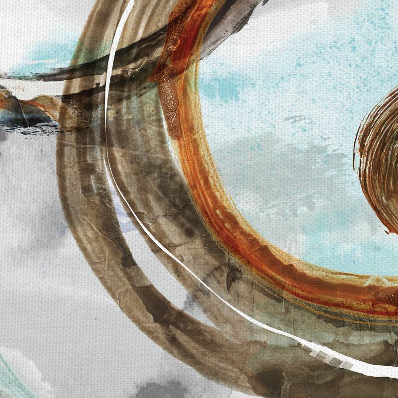 Abstract Circles II Canvas Art Print