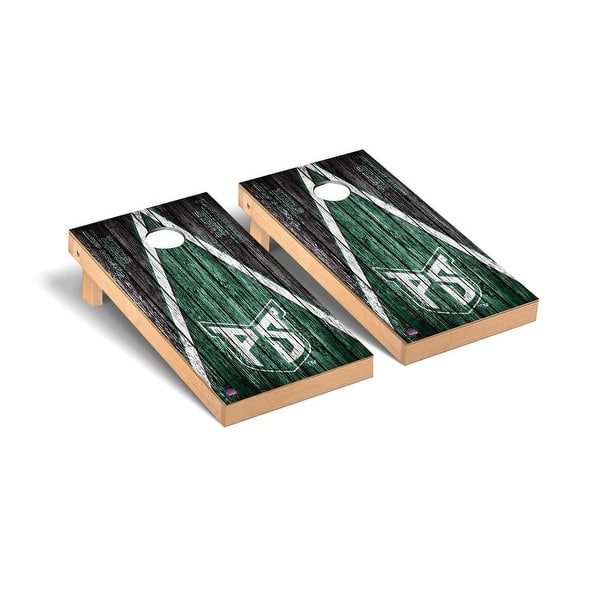 slide 2 of 5, Portland State Vikings Triangle Cornhole Board Set