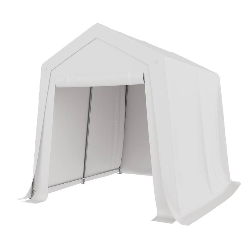 Aoxun 6x8x7 FT Premium Outdoor Portable Storage Shed Tent