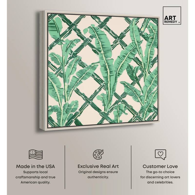 Vibrant Squiggles Canvas by Art Remedy