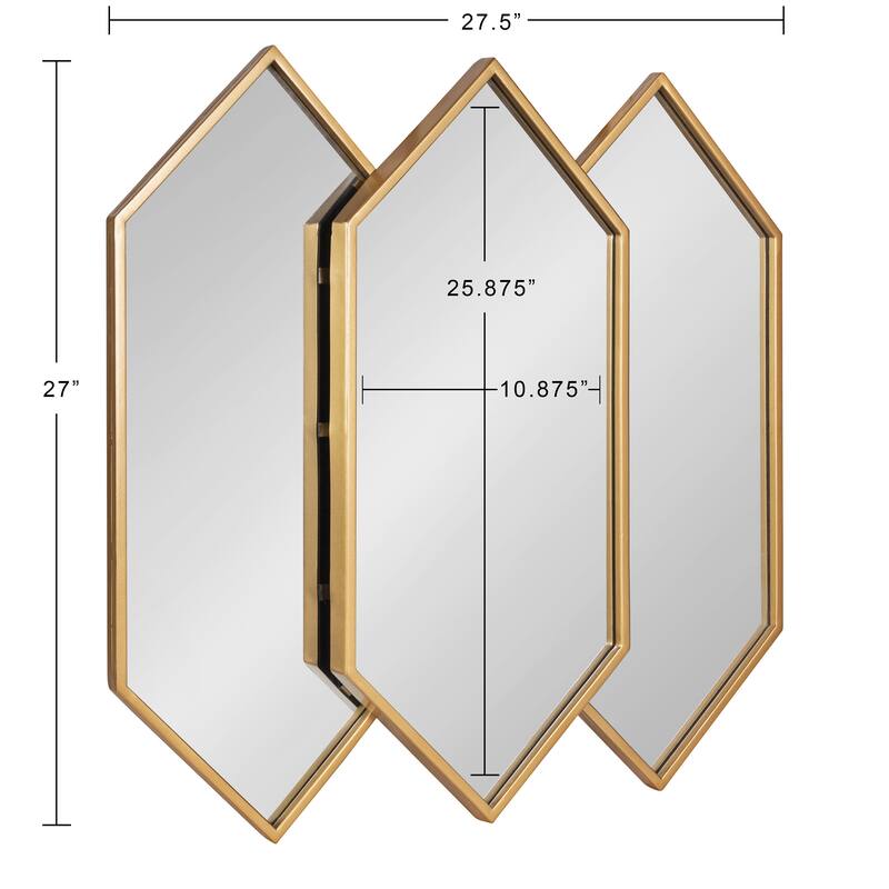 Kate and Laurel Diaz Framed Wall Mirror