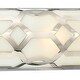 preview thumbnail 3 of 3, Libby Langdon for Crystorama 1 Light Polished Nickel Bath Fixture - 24'' W x 6.5'' H x 4'' D