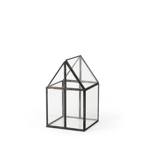 Sikes (Small) 6L x 6W x 10H Glass Terrarium