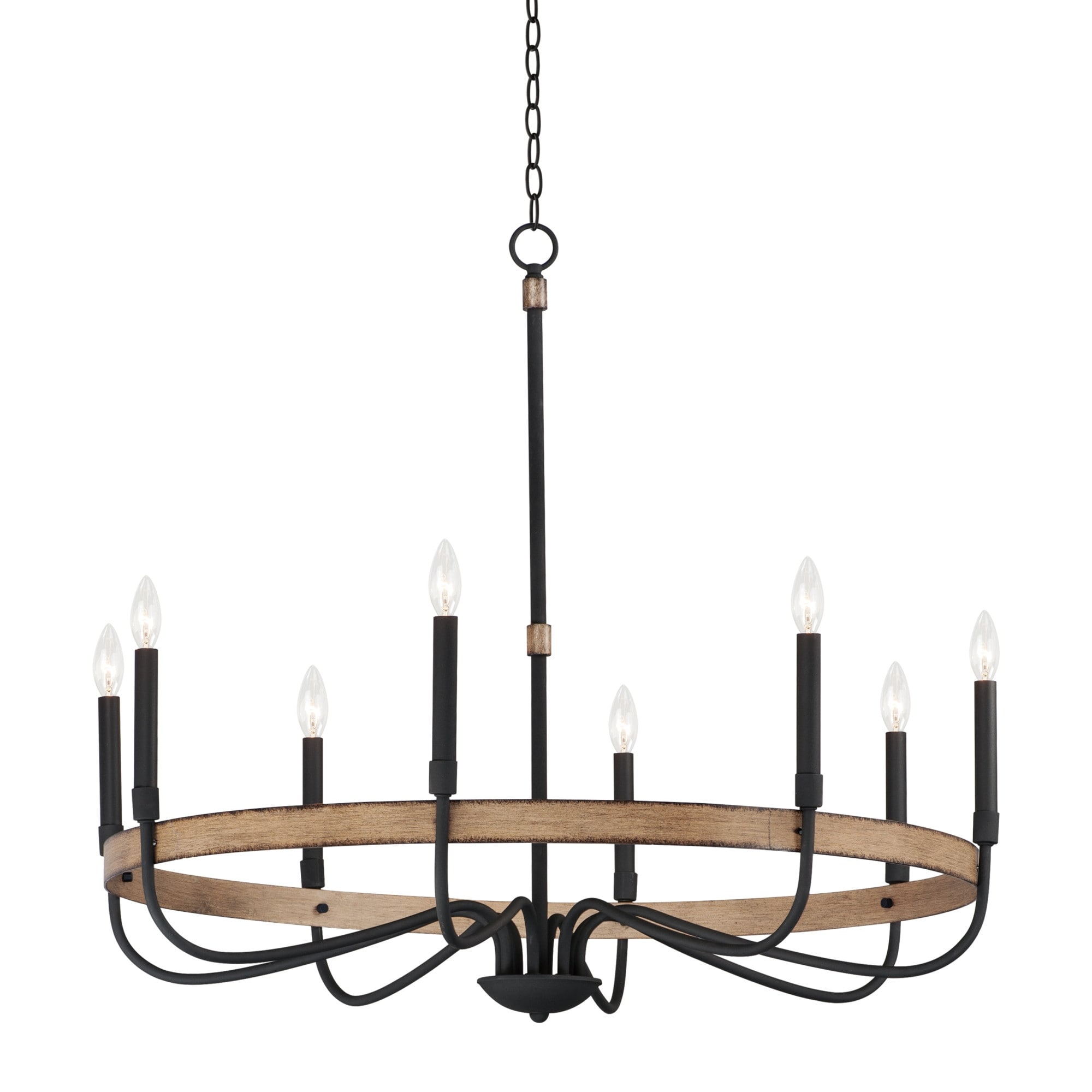 Maxim 14448 Franklin 8 Light 36" Wide Taper Candle Chandelier