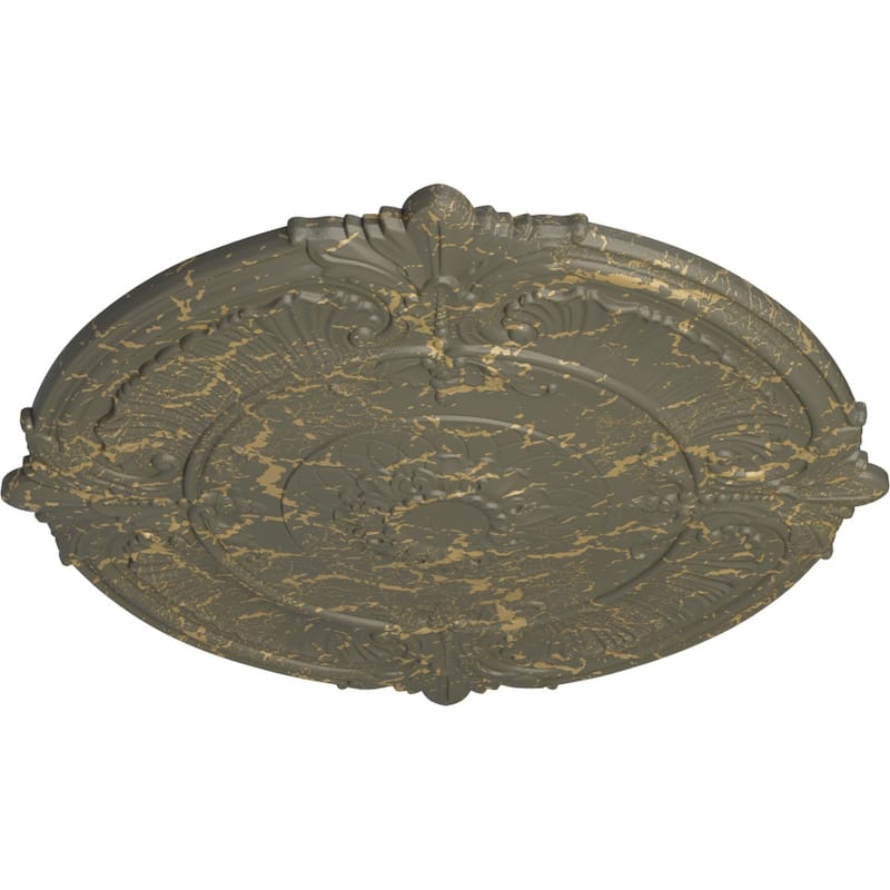 39 1/2"OD x 2 1/2"P Attica Ceiling Medallion