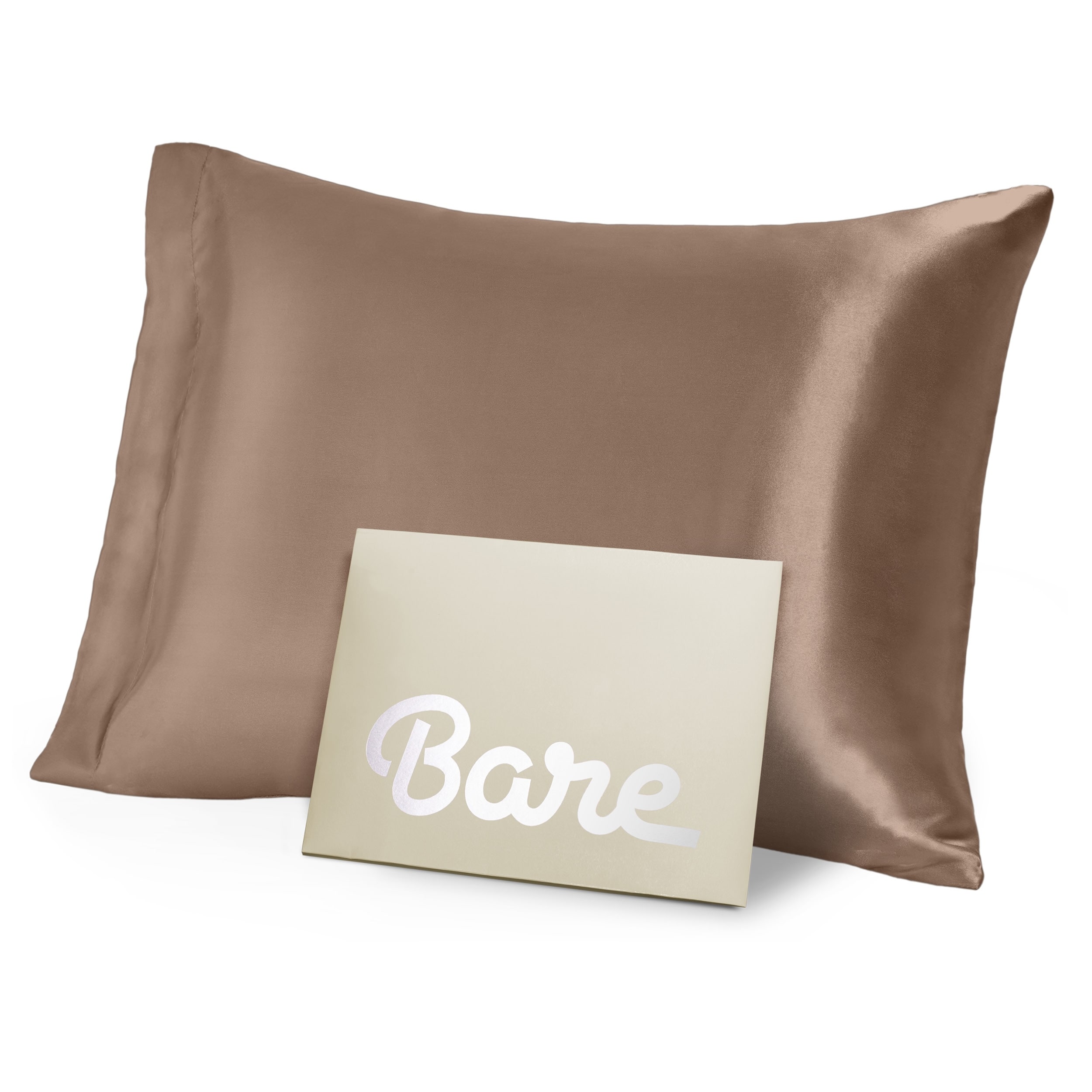 Bare Home Mulberry Silk Pillowcase for Hair and Skin 19 Momme Silk Bed Bath Beyond 37922259