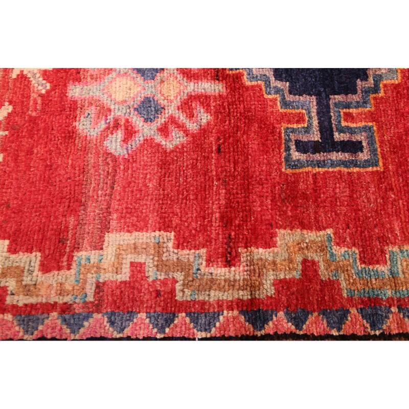 ECARPETGALLERY Hand-knotted Konya Anatolian Red Wool Rug - 5'1 x 8'6