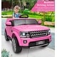 preview thumbnail 22 of 32, Licensed Land Rover Ride on Car, 12V 4.5 MPH Ride on Toys for Toddler 3-8