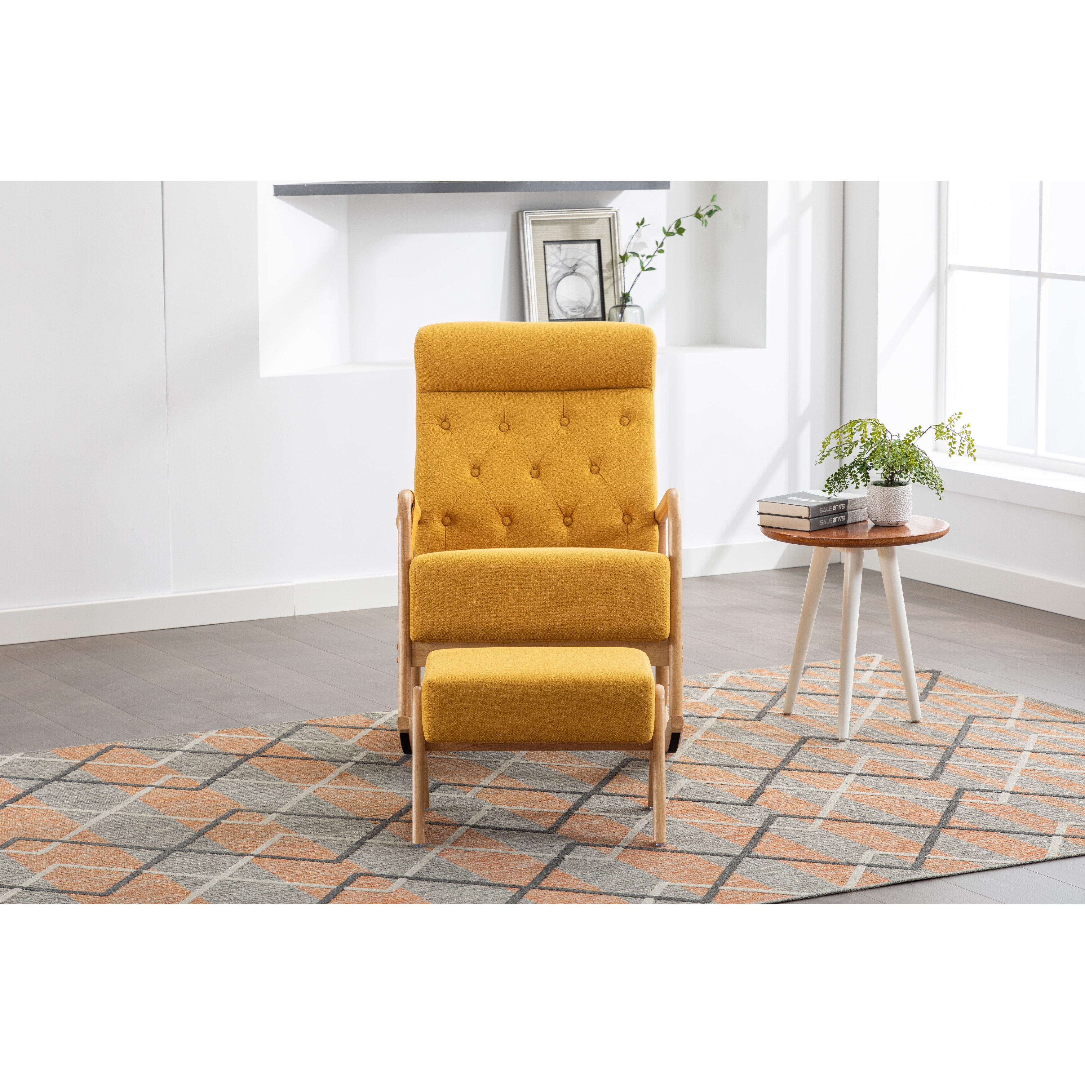 Yellow leather online chairs for sale