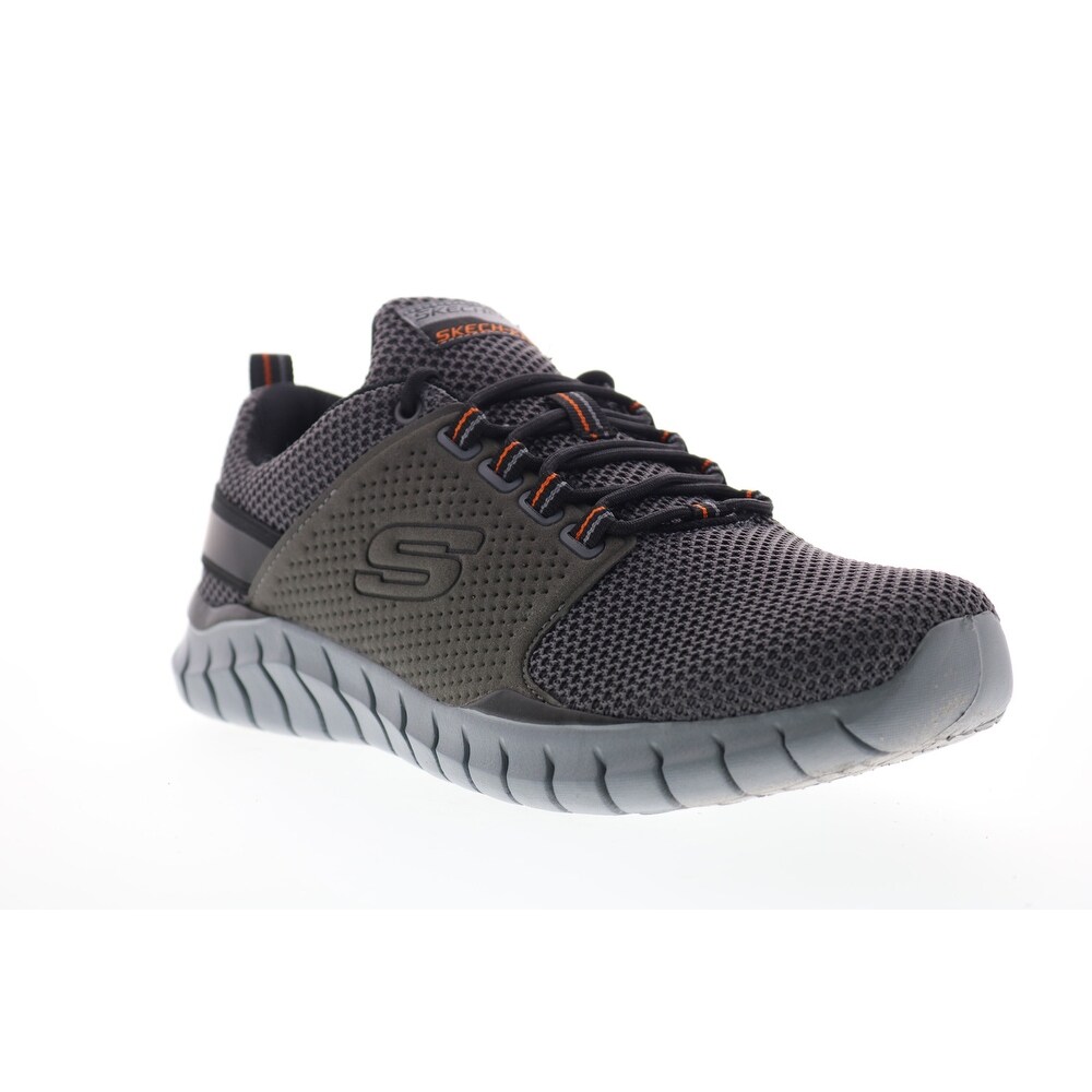 skechers overhaul black running shoes