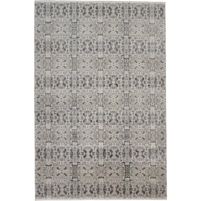 Lindstra Oriental Geometric Contemporary Industrial Rug